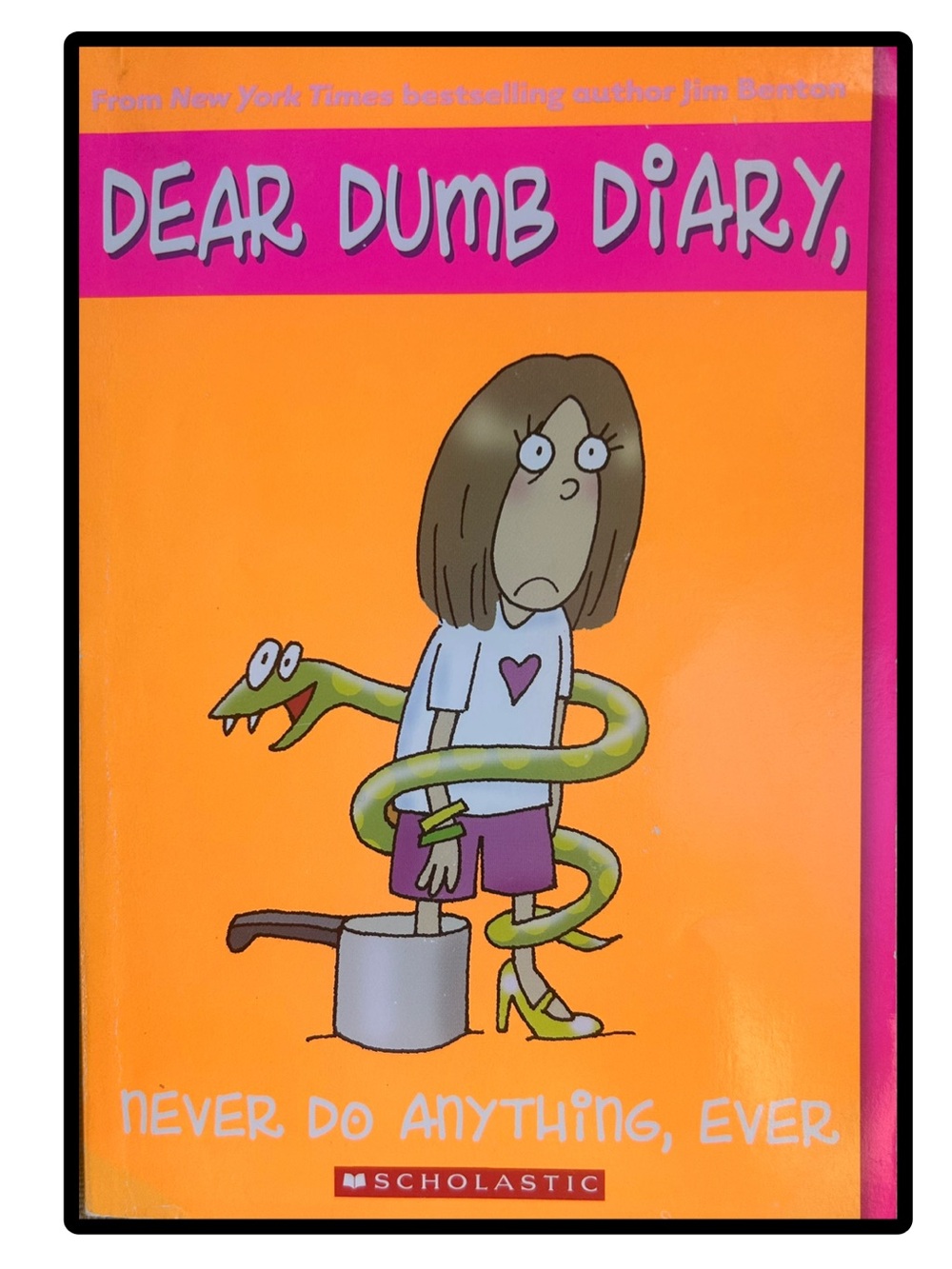 BUNDLE & SAVE🎉Dear Dumb Diary Never Do Anything, Ever Book 4 by Jim Benton